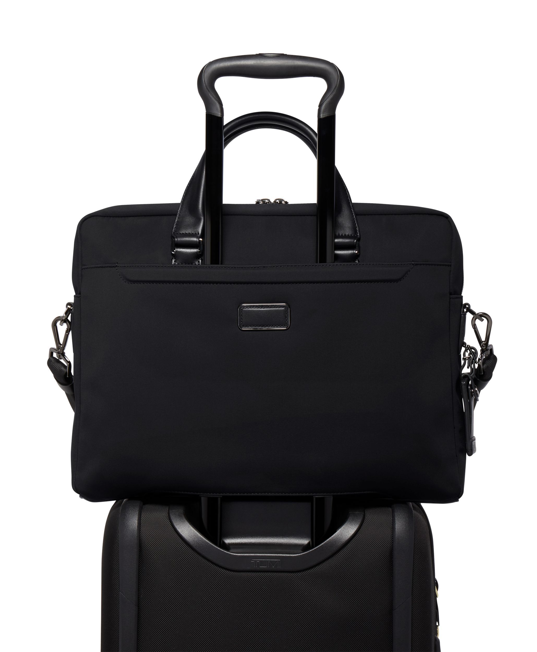 Tumi harrison briefcase top