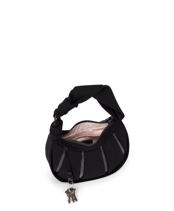 Tumi Voyageur Capri Crossbody (black/gold Zipper) Cross Body Handbags | Lyst