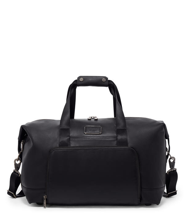 Tumi leather shop travel bag