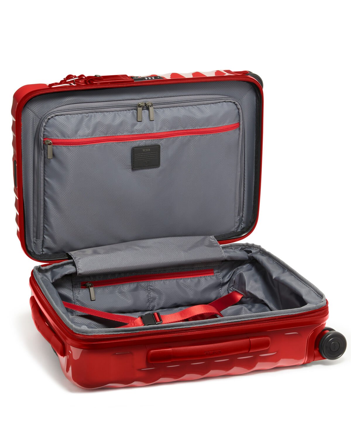 TUMI 19 Degree INTL EXP 4 WHL C/O  Red TUMI 19 Degree INTL EXP 4 WHL C/O  Red