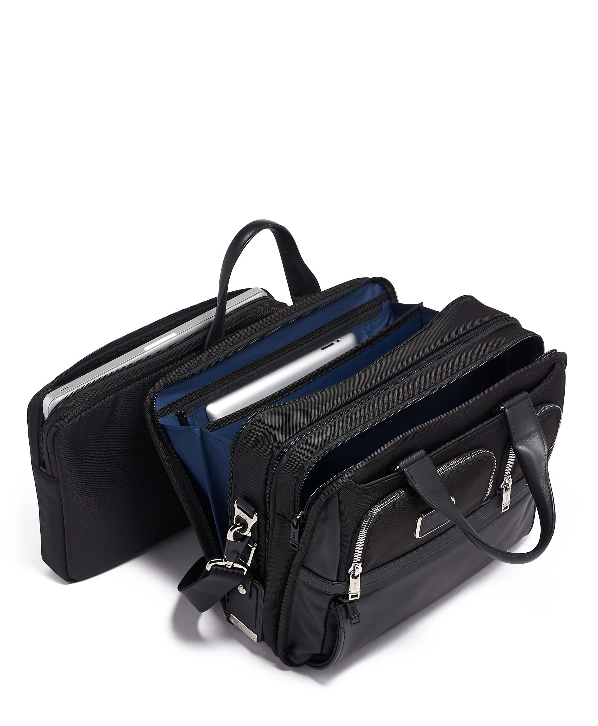 tumi expandable briefcase