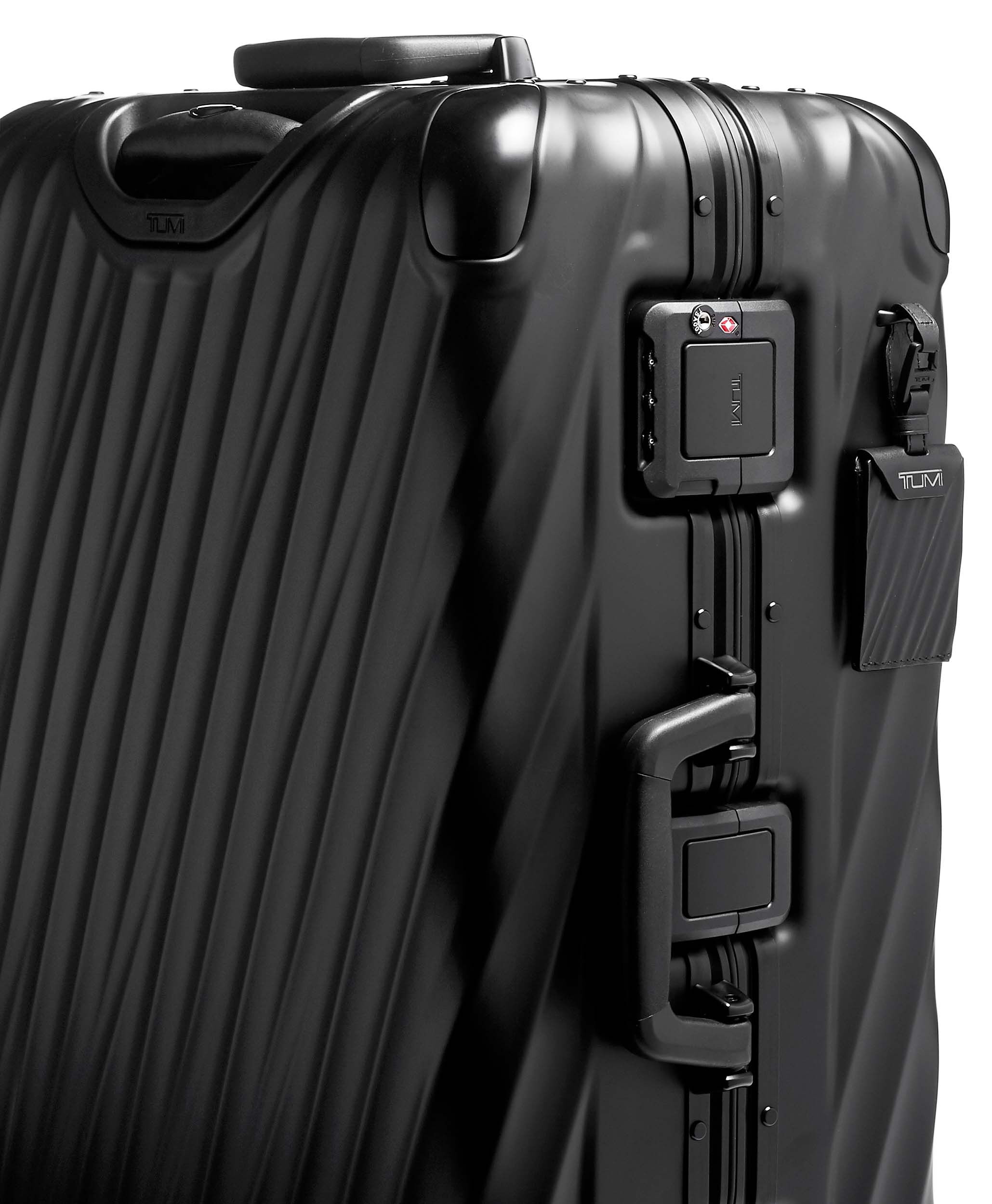 Tumi carry on aluminum top