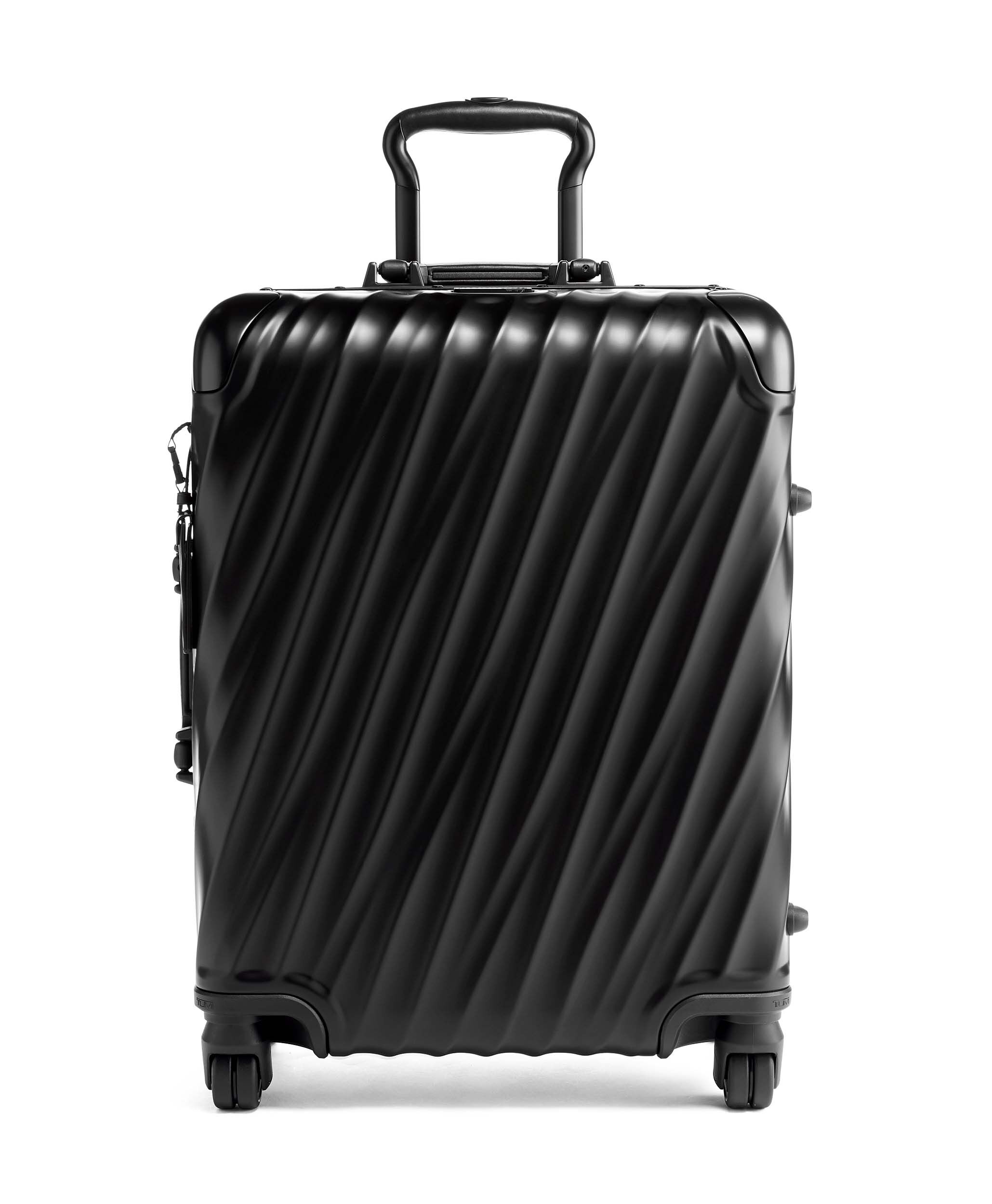 Black on sale aluminum luggage