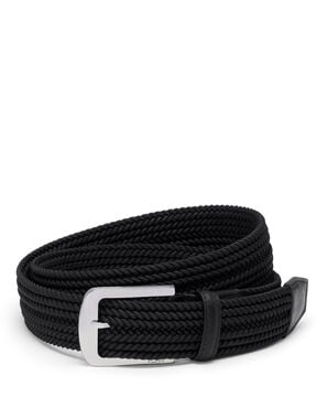 Belts Rounded Rectangle Woven Belt, 35mm