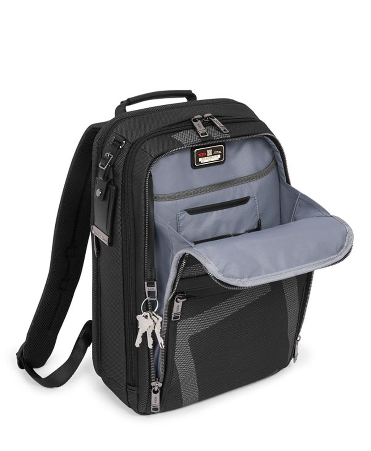 TUMI TUMI ALPHA Slim Backpack Reflective Tumi jacquard