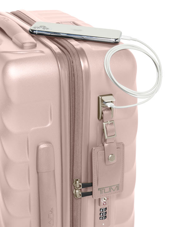 Tumi rose gold luggage sale