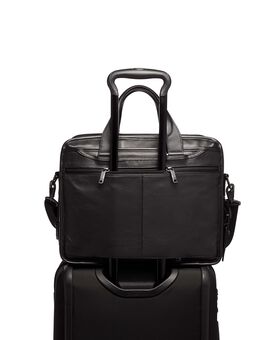 Expandable Organizer Laptop Brief Leather Alpha 3