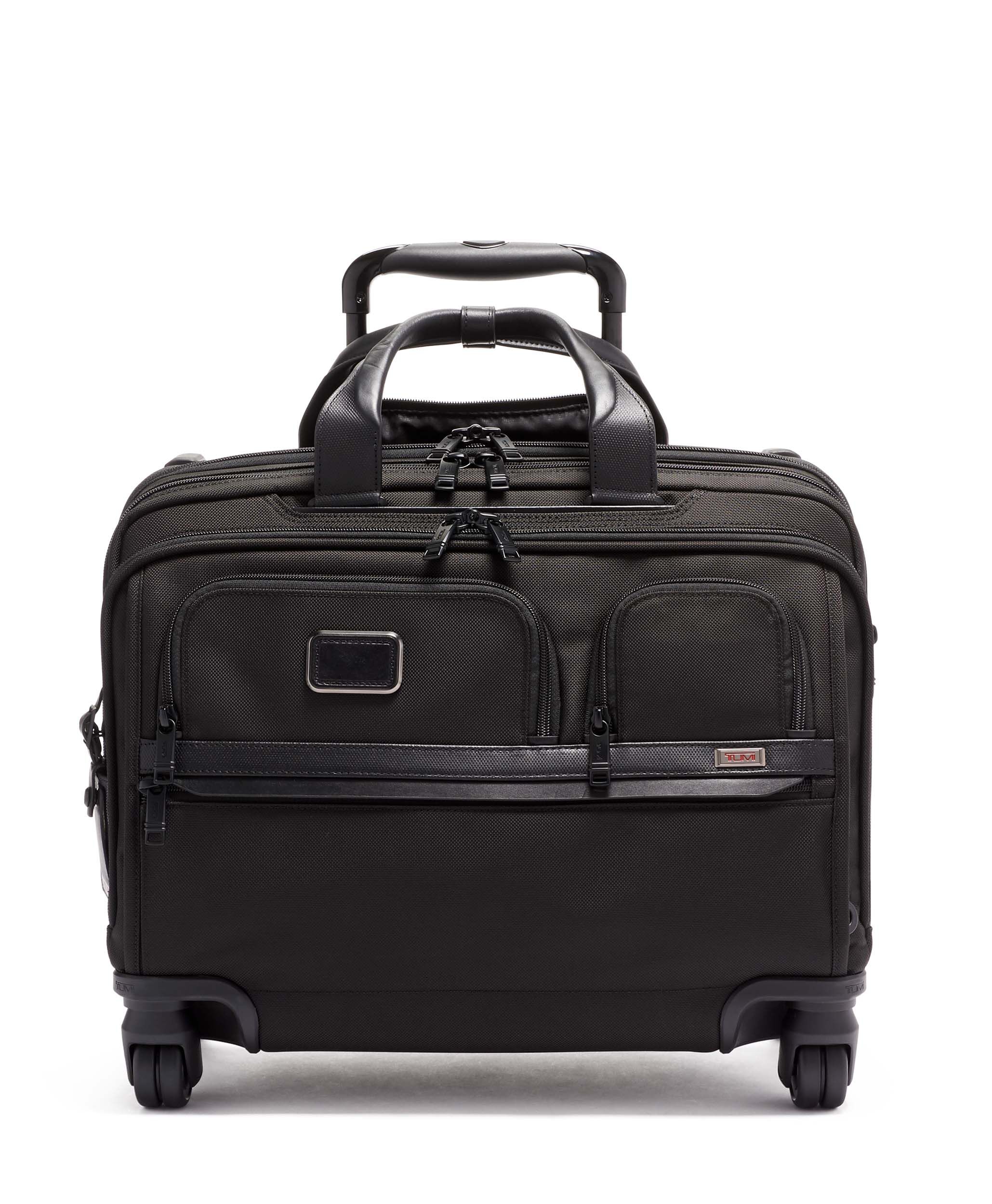 Tumi alpha 3 wheeled briefcase sales