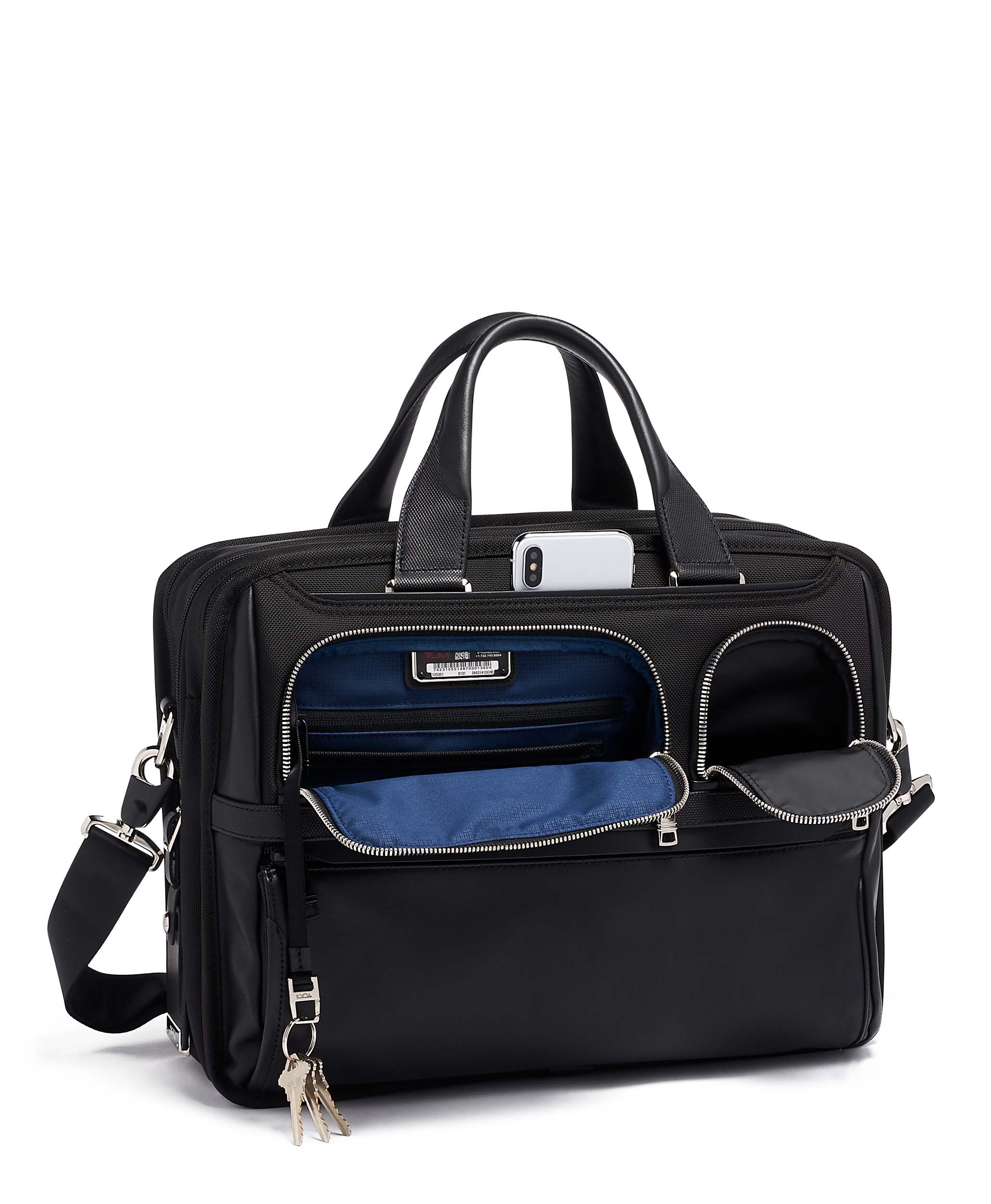 tumi expandable briefcase
