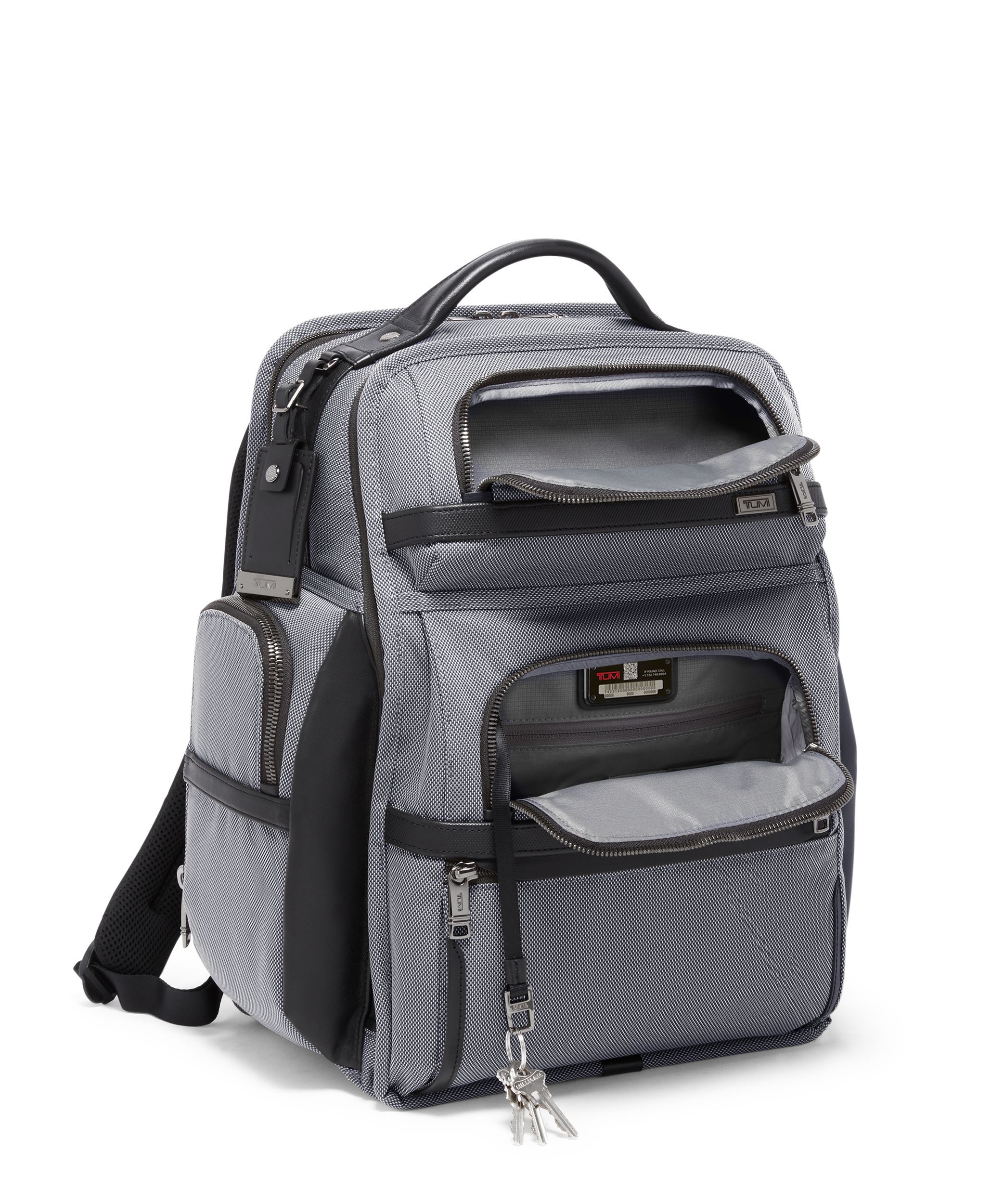 Tumi grey backpack new arrivals