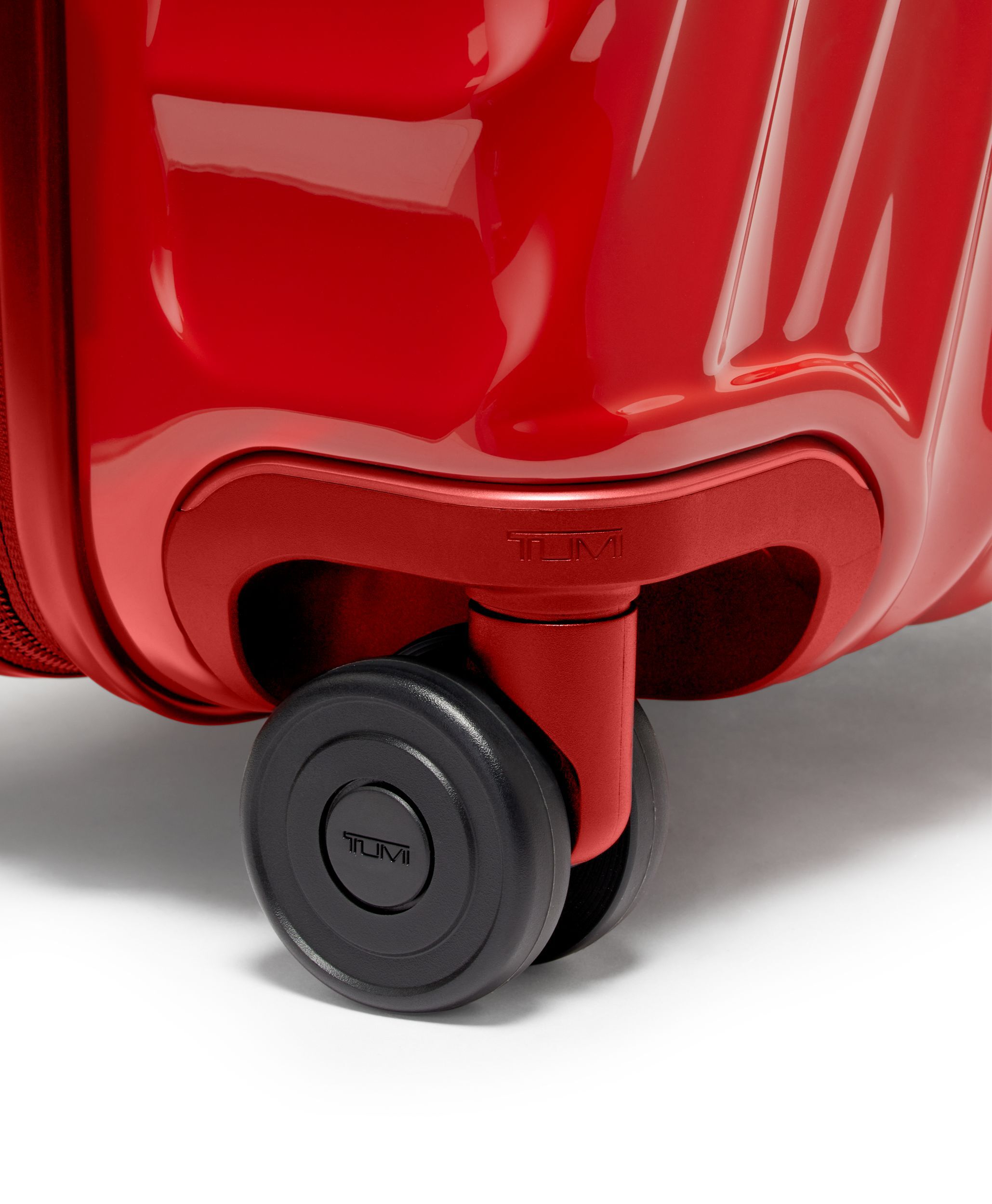 Tumi red carry on cheap