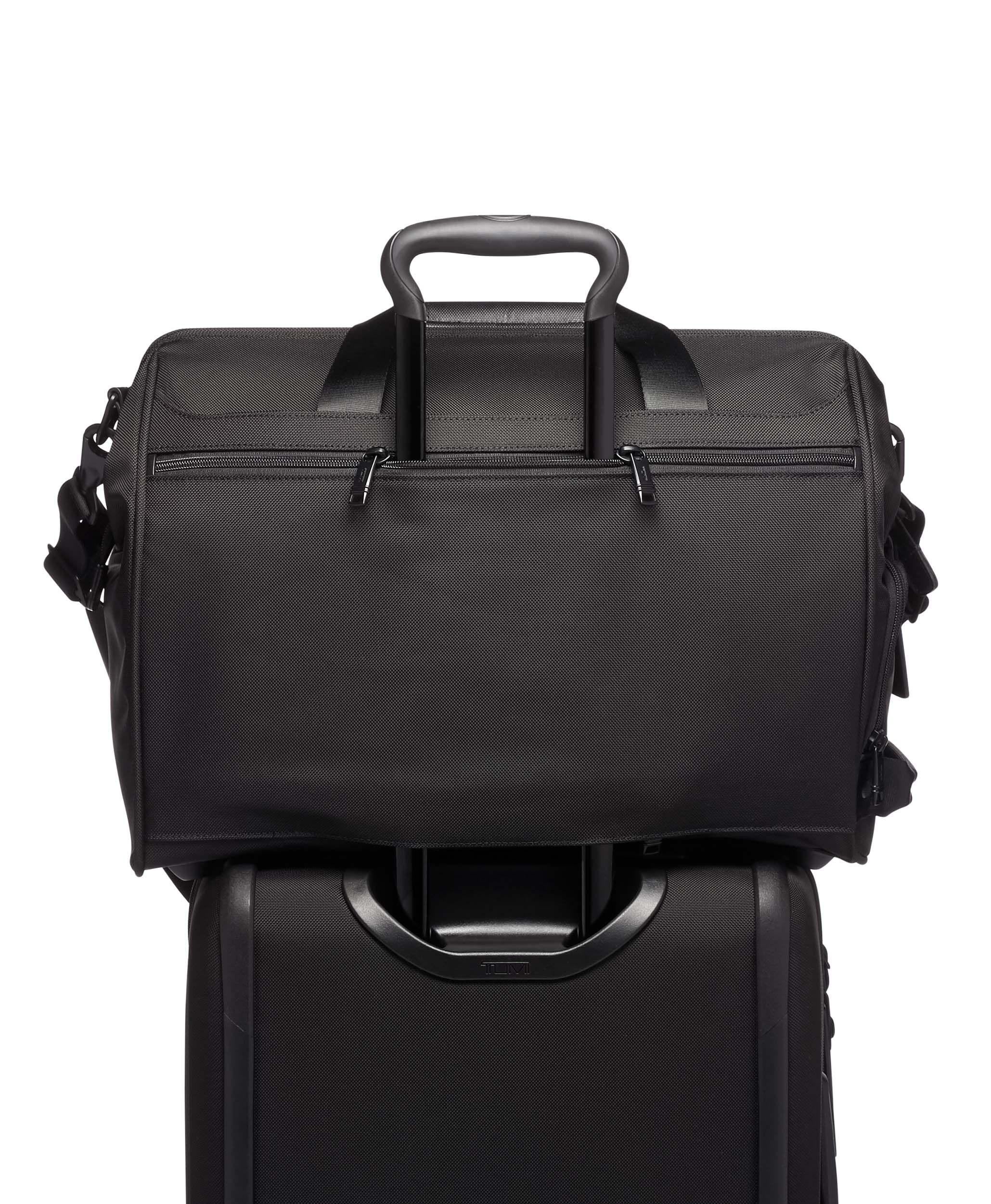 tumi alpha 3 framed soft duffel