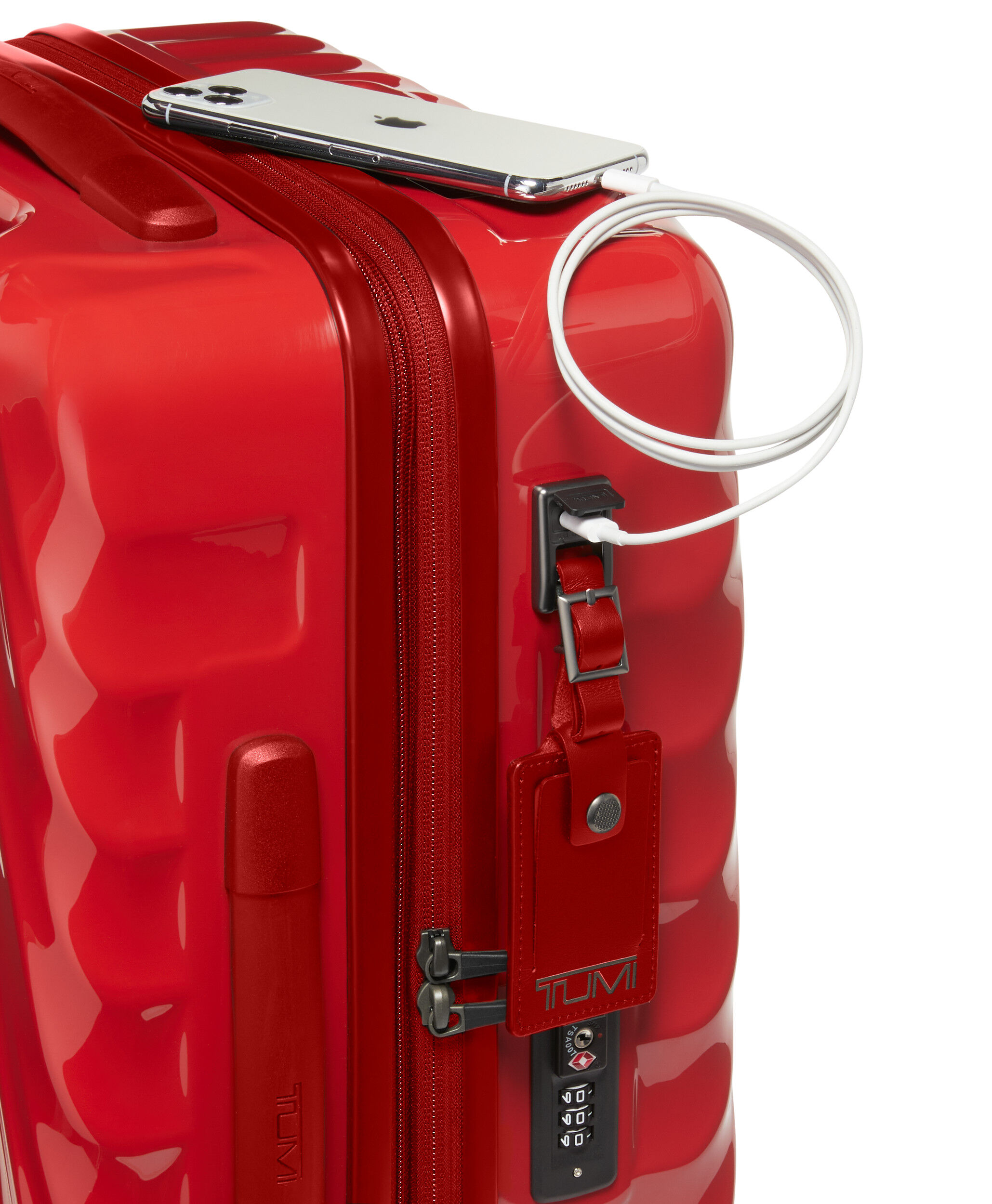 19 Degree International Expandable Carry-On 55 cm Red | TUMI Hungary