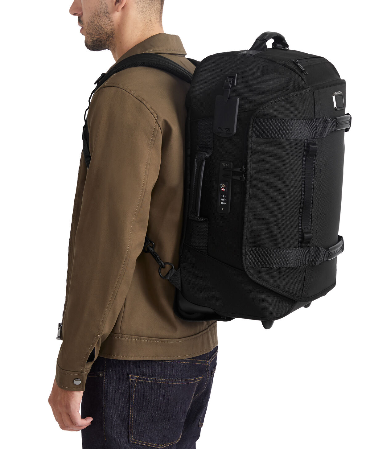 Alpha Bravo Convertible 2-Wheeled Backpack Cabin