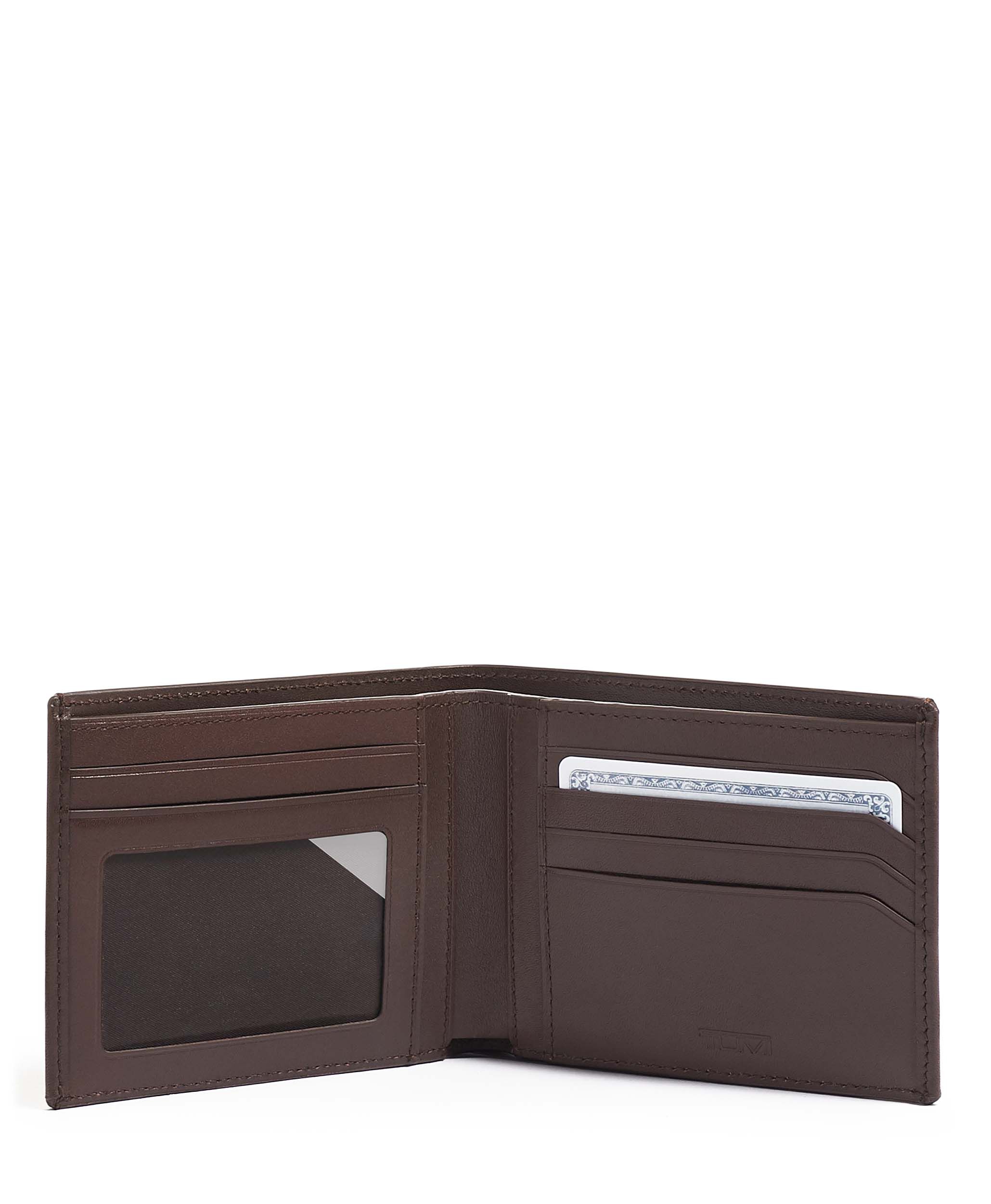 tumi double billfold wallet
