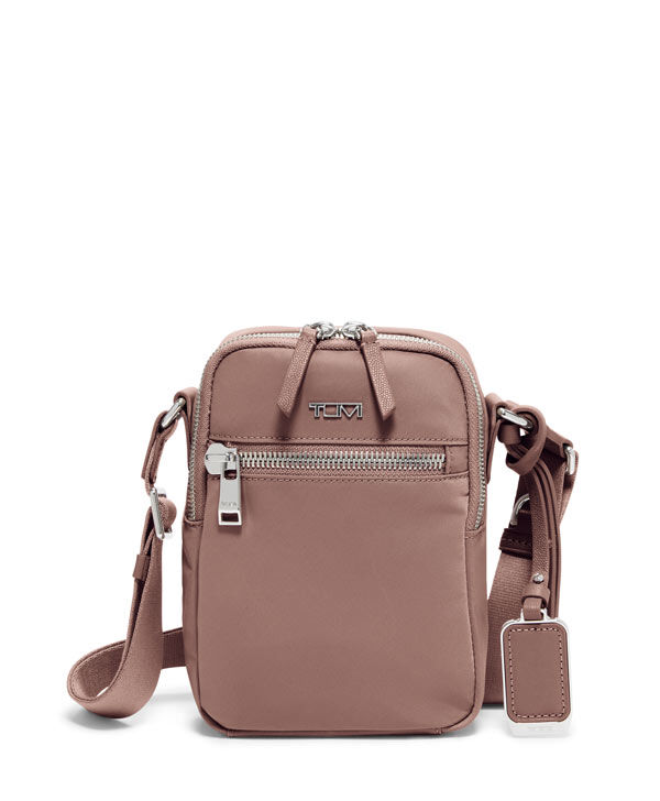 Tumi crossbody top leather bag