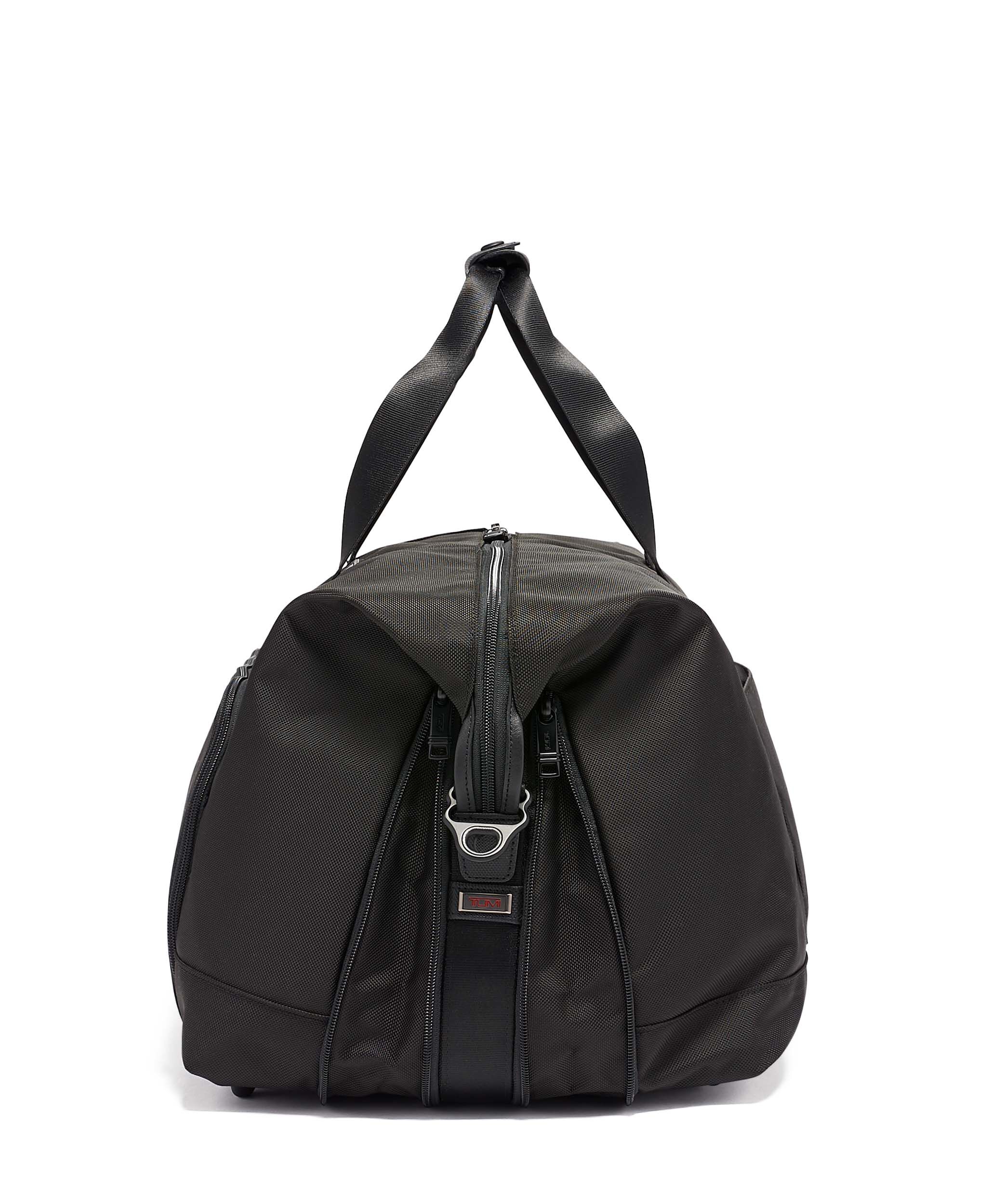 Alpha 3 Double Expansion Satchel Black TUMI Hungary