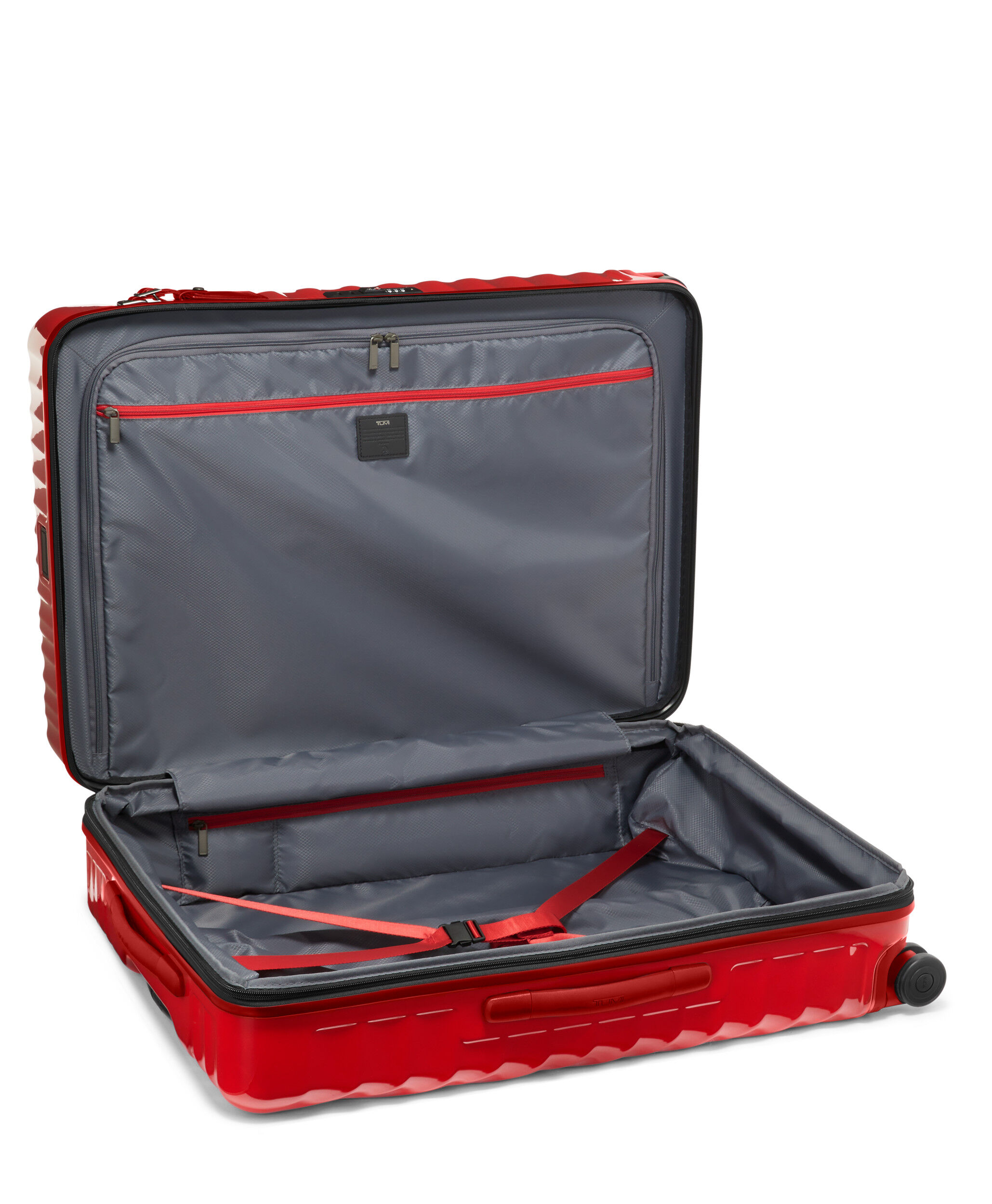 19 Degree Extended Trip Expandable Checked Luggage 77,5 cm Red
