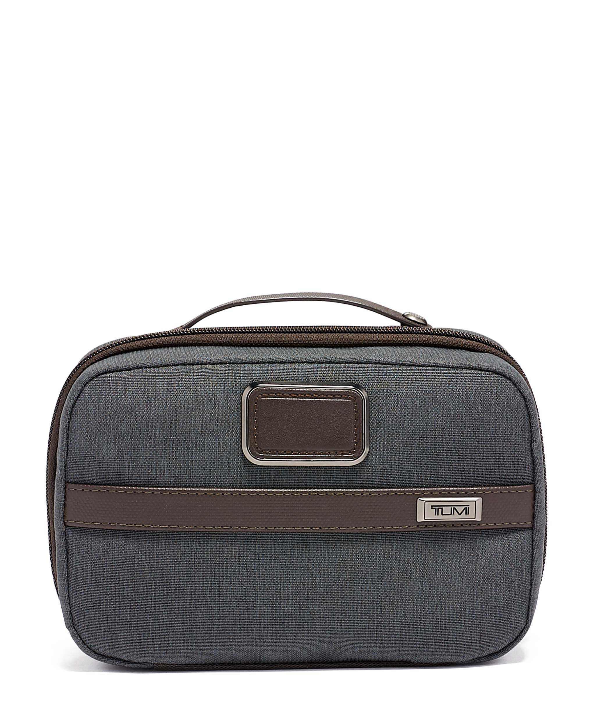 Tumi leather toiletry best sale bag