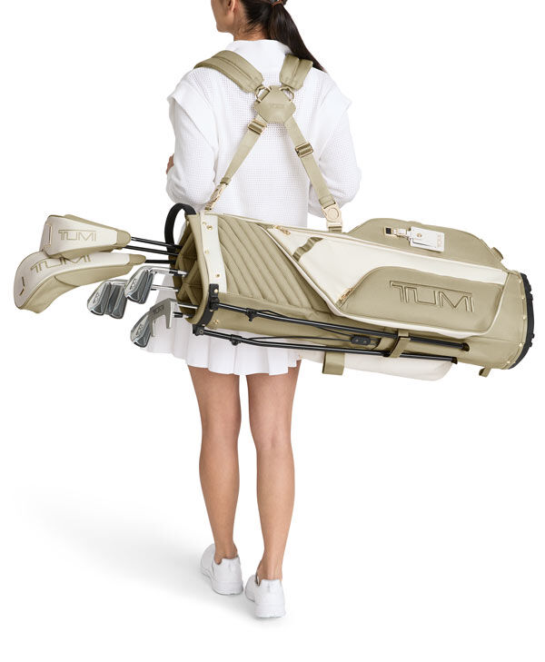 Alpha 3 Golf Stand Bag Beige | TUMI Hungary