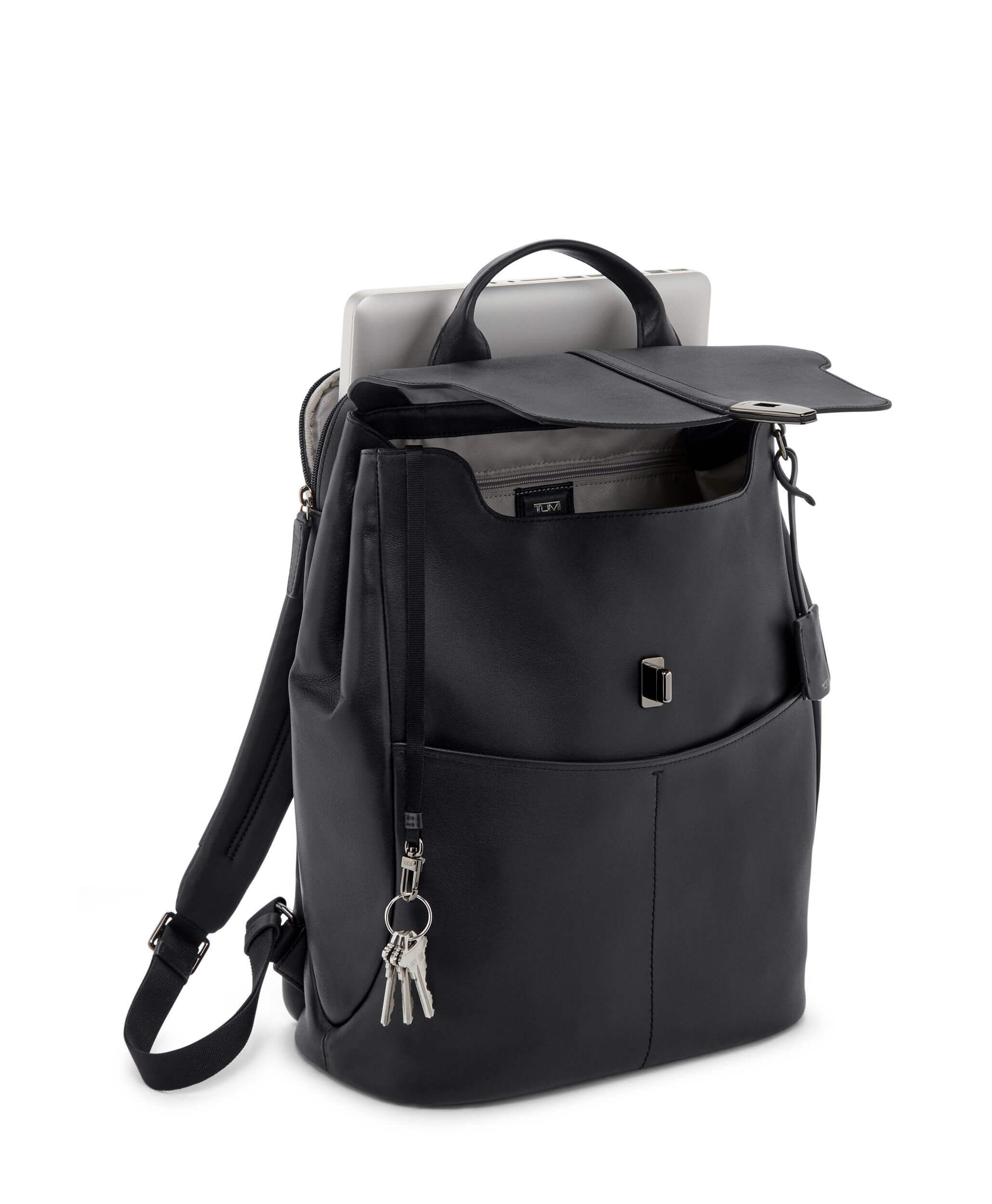 Tumi backpack women leather hotsell