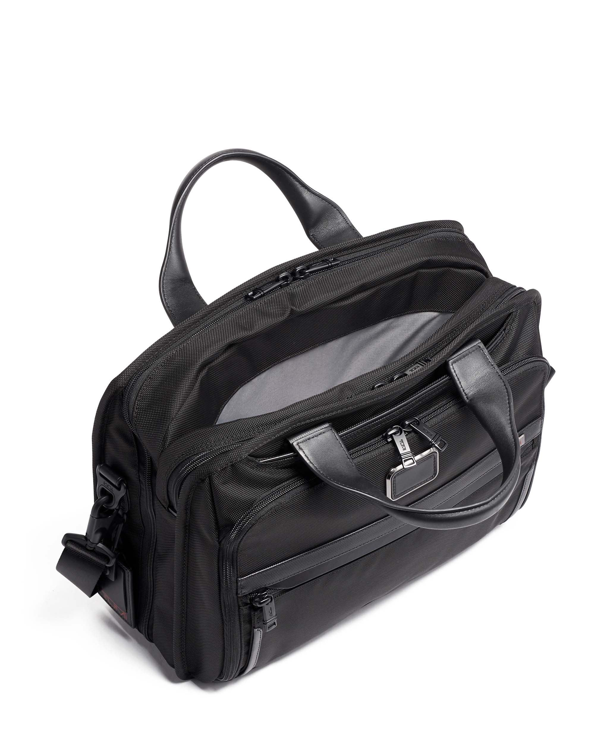 Alpha 3 Organizer Briefcase Black | TUMI Hungary