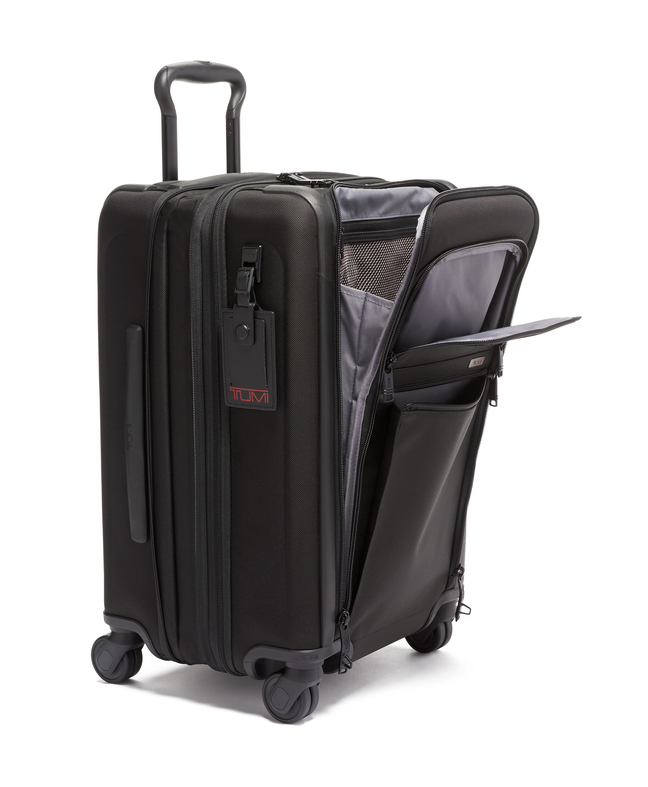 Alpha 3 International Expandable Carry-On 56 cm Black | TUMI Hungary