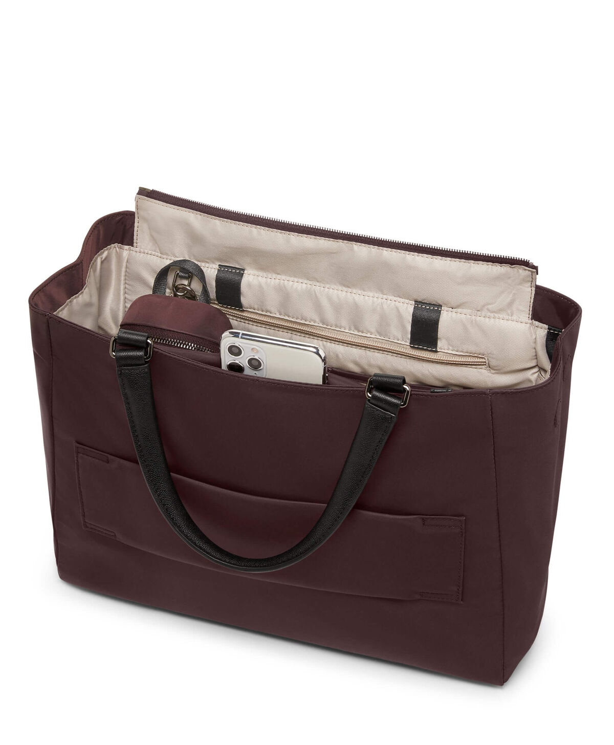 Tumi Voyageur VALETTA MEDIUM TOTE  Deep Plum
