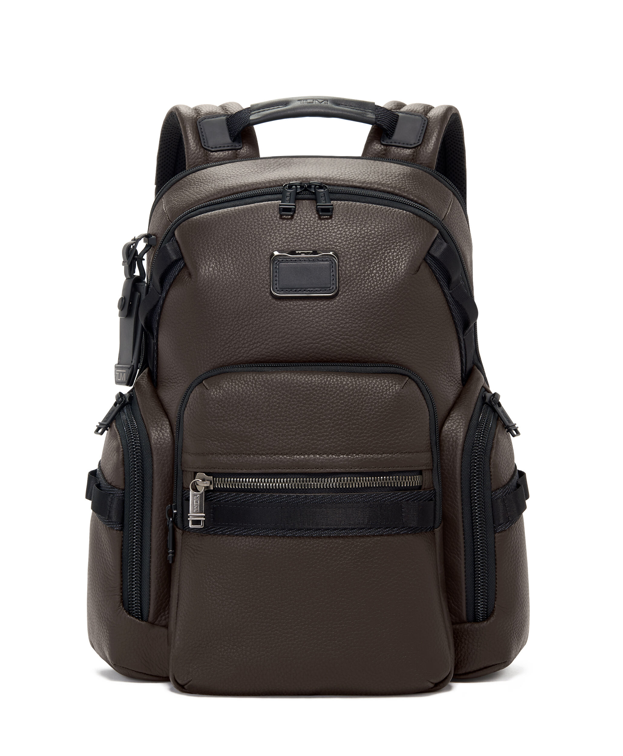 Tumi leather backpack new arrivals mens