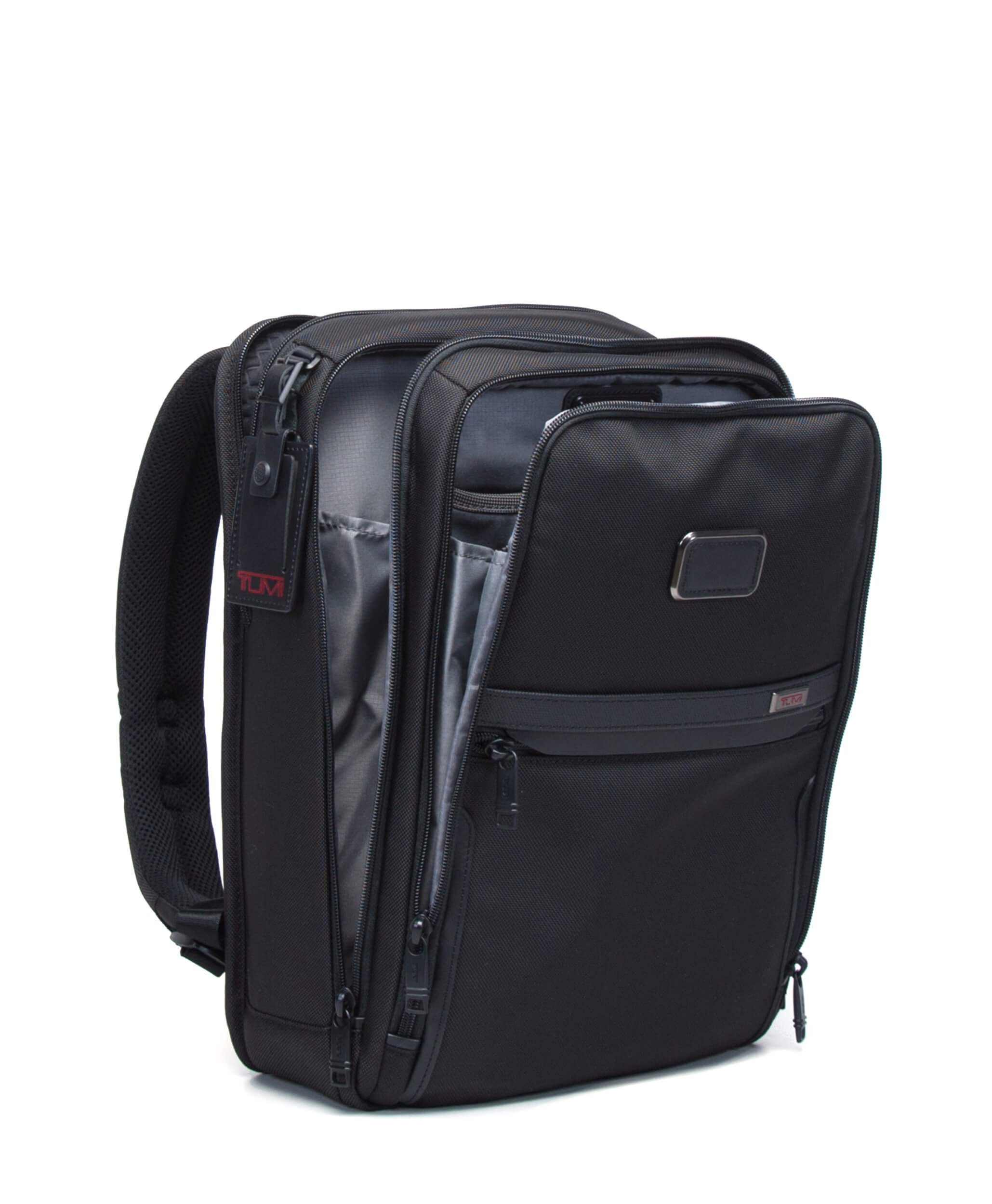 TUMI ALPHA3 バックパック リュックブラック×レッド Alpha 3 Slim Backpack Black | TUMI Hungary