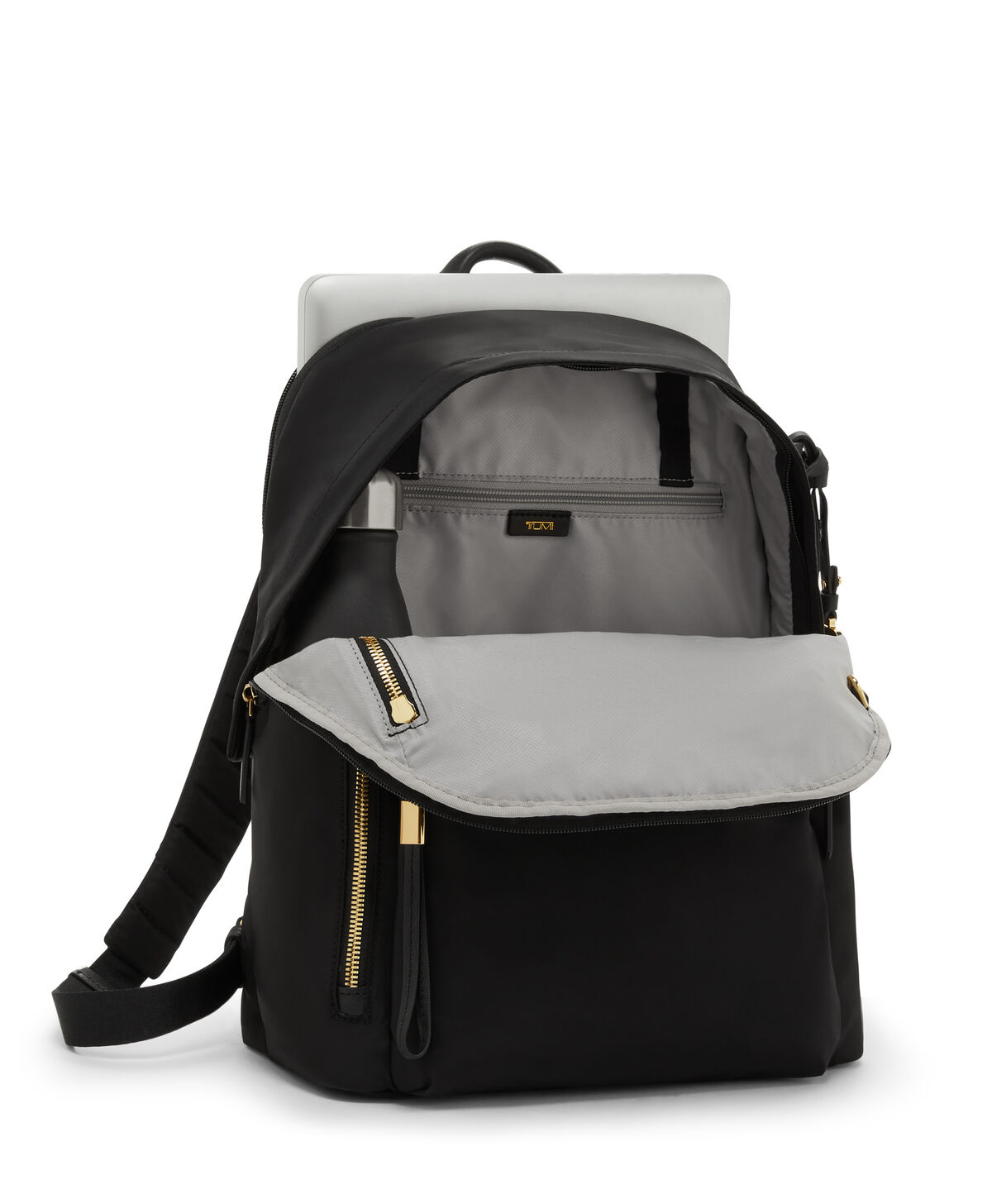 TUMI Voyageur HALSEY BACKPACK  Black/Gold TUMI Voyageur HALSEY BACKPACK  Black/Gold