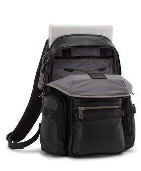 Navigation Backpack Leather Alpha Bravo
