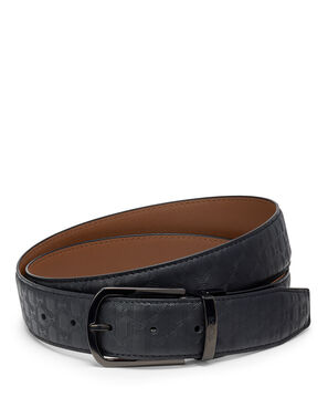 Belts T-Embossed Reversible Leather Belt 35mm
