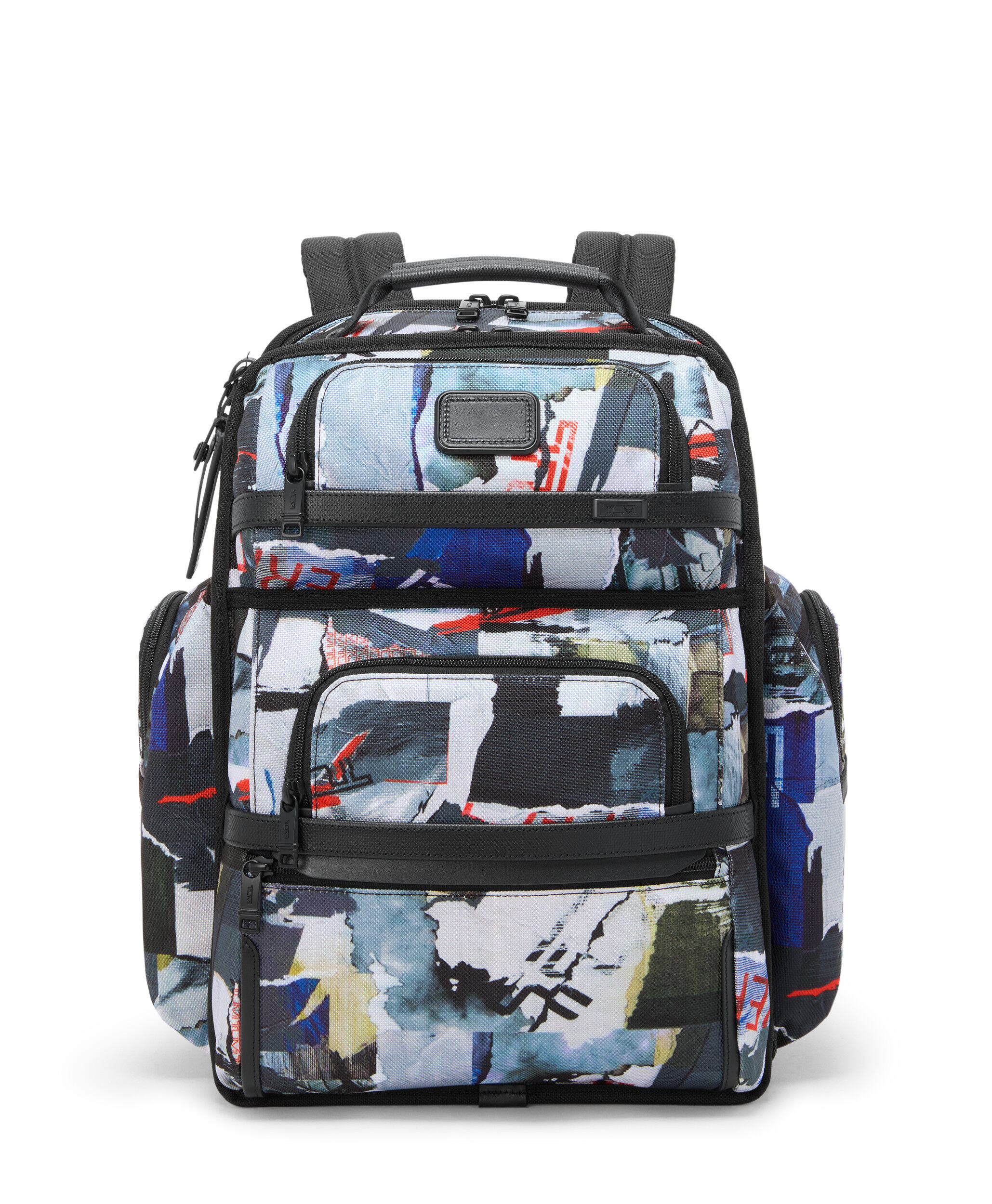 TUMI ALPHA エレクトロニック・コード・ポーチ 青・迷彩柄